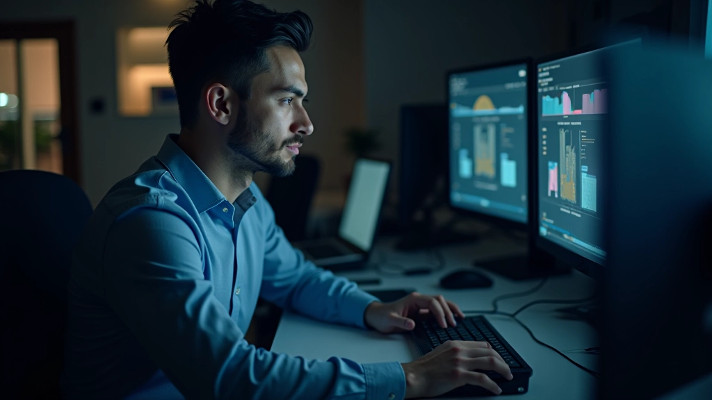 Sessione online di diagnostica in corso su computer